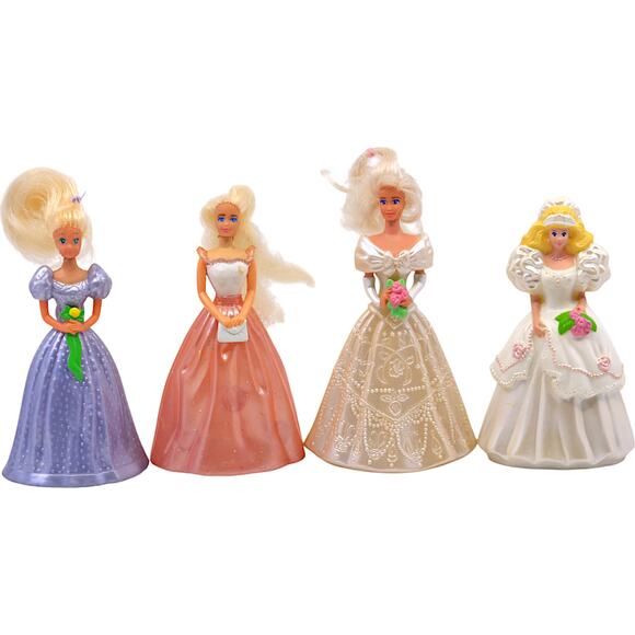 Mattel x McDonalds Happy Meal 1992 Princesses [Set of 4] - Picture 1 of 16